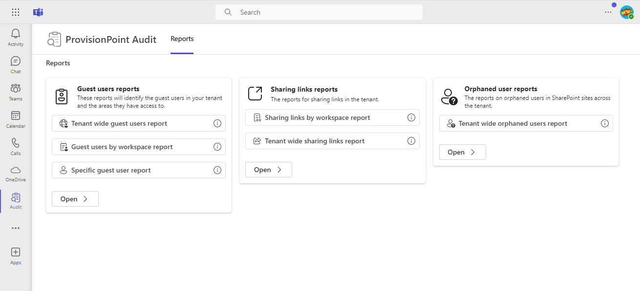 ProvisionPoint Audit The Audit Tool For M365 KWIZ Provisionpoint audit the audit tool for m365 kwiz